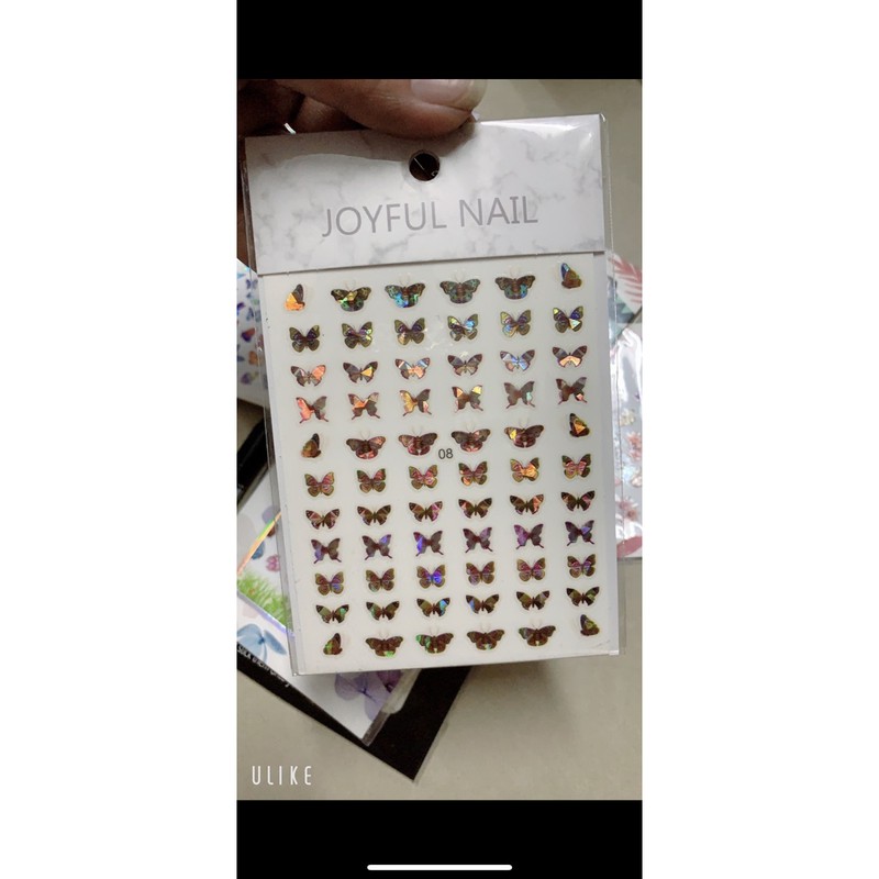 [NNails] sticker bướm nails