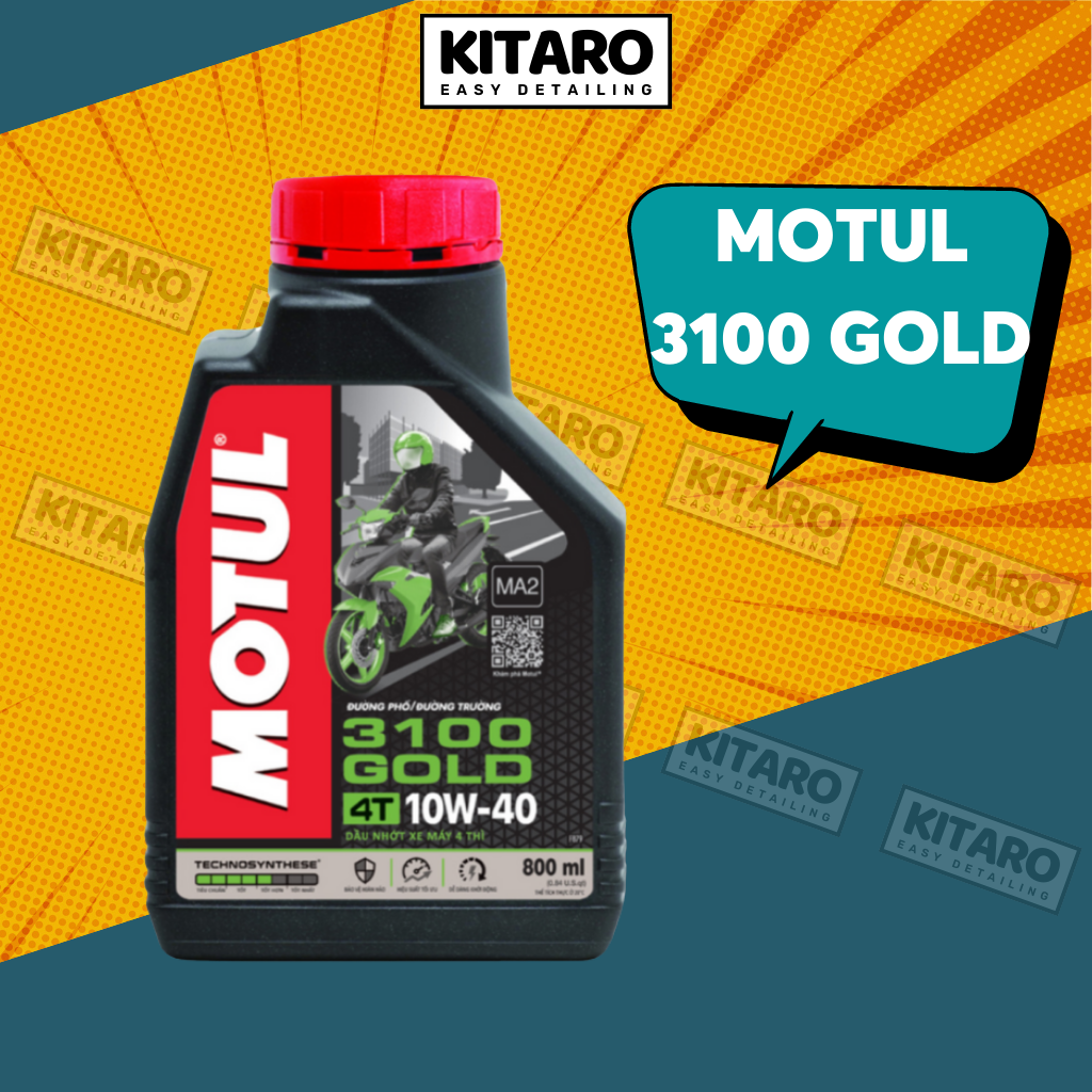 Nhớt Xe Máy Motul Gold 3100 10W40 800ml