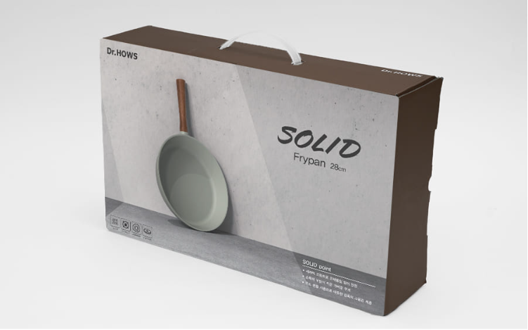 Chảo rán chống dính Dr.HOWS SOLID 28cm