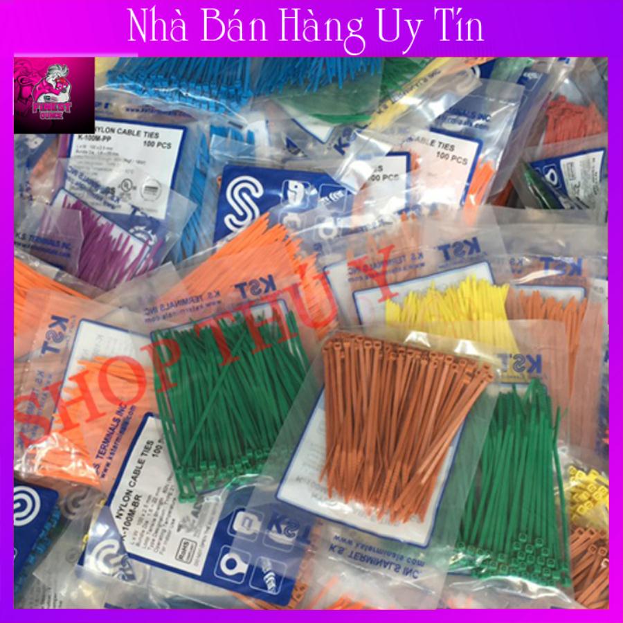 Dây Rút Chân Gà Đánh Dấu Dòng Gà 5 Bịt 5 Màu-500 Sợi