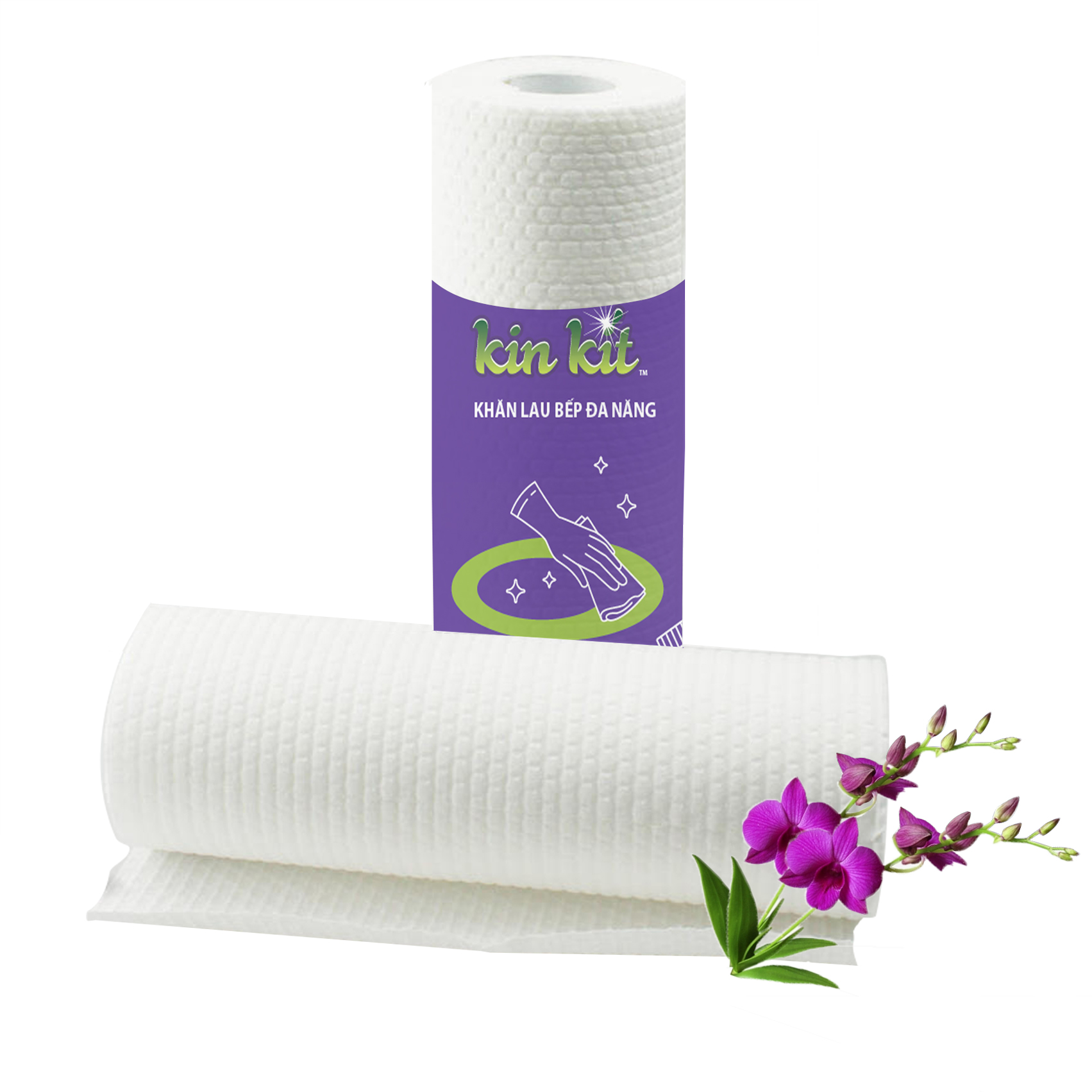 Kinkit Khăn Lau Đa Năng Siêu Thấm ( 45 tờ)