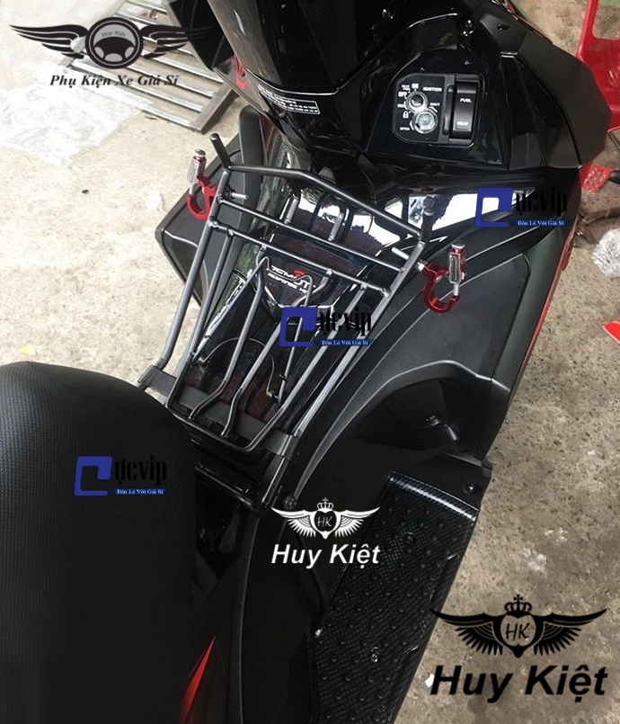Baga Airblade 2016 - 2019 Sơn Tỉnh Điện Đen Cao Cấp MS1503