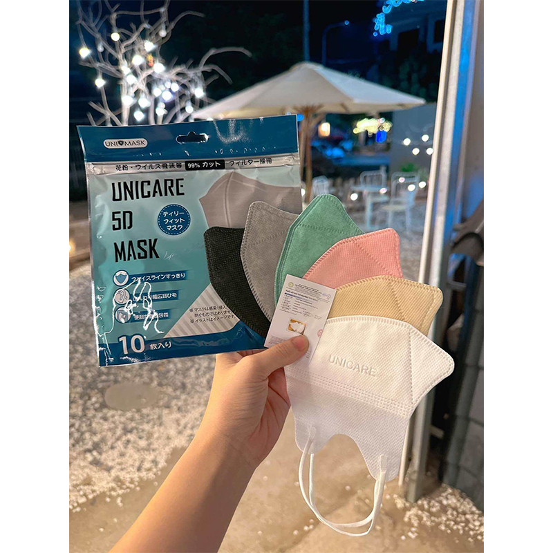 Thùng 100 Chiếc Khẩu Trang 5D Uni Mask