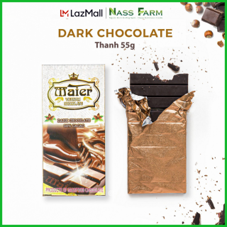 [VỊ NGỌT BÙI] Dark Chocolate MAIER Original, Công thức bí quyết từ Đức, Sô cô la thật - Thanh 55g thumbnail
