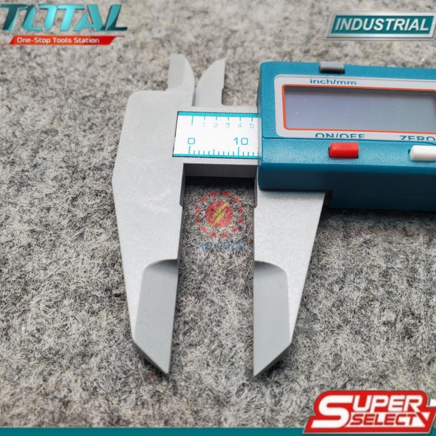 Thước kẹp điện tử thân nhựa 150mm total tmt331501
