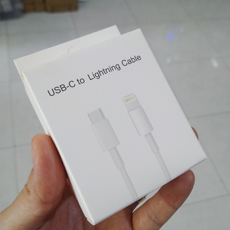 Cáp đầu type-c ra táo dài 1 mét sạc nhanh 18w