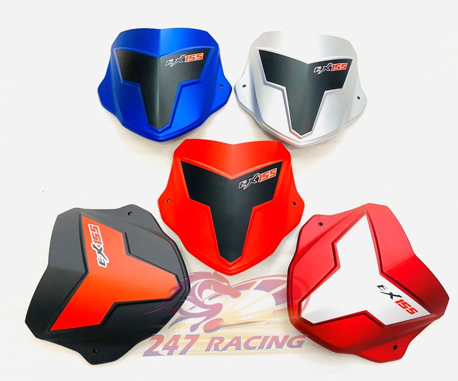 Ốp đầu đèn Mão gắn EXCITER 155VVA nhiều màu gắn trang trí xe máy siêu rẻ đẹp