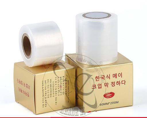 [Spa]Cuộn nilon ủ ttê mày, môi, mí, dùng trong phun xăm, spa