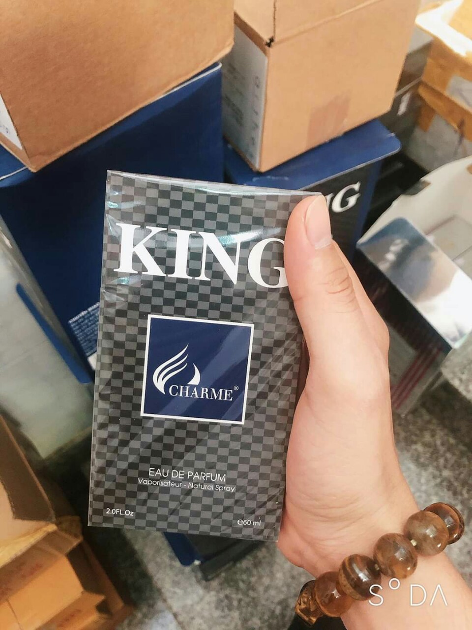 Nước Hoa Nam King 60ml Lịch Lãm, Sang Trọng