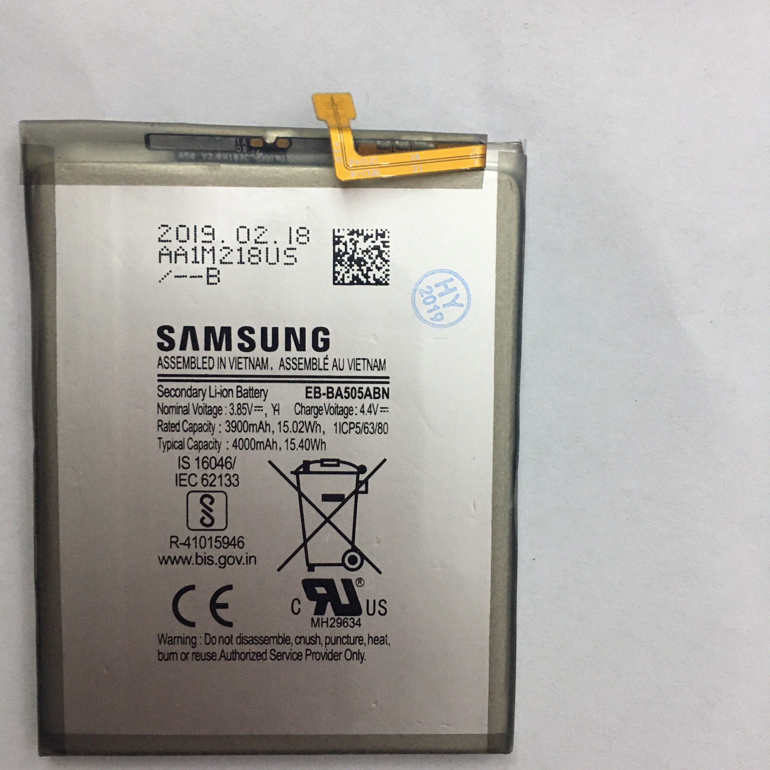 Pin Samsung Galaxy A30