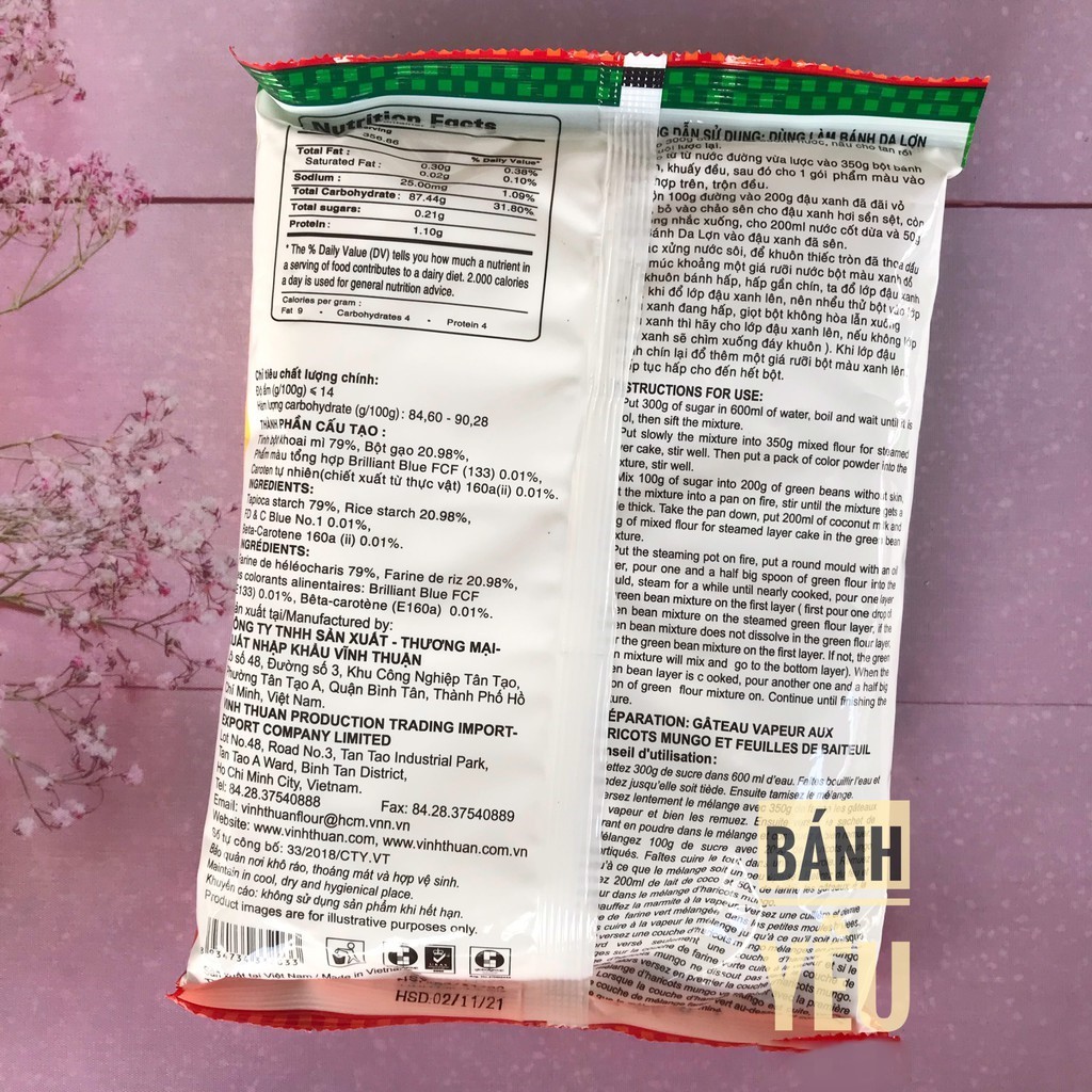 Bột bánh da lợn Vĩnh Thuận 400g