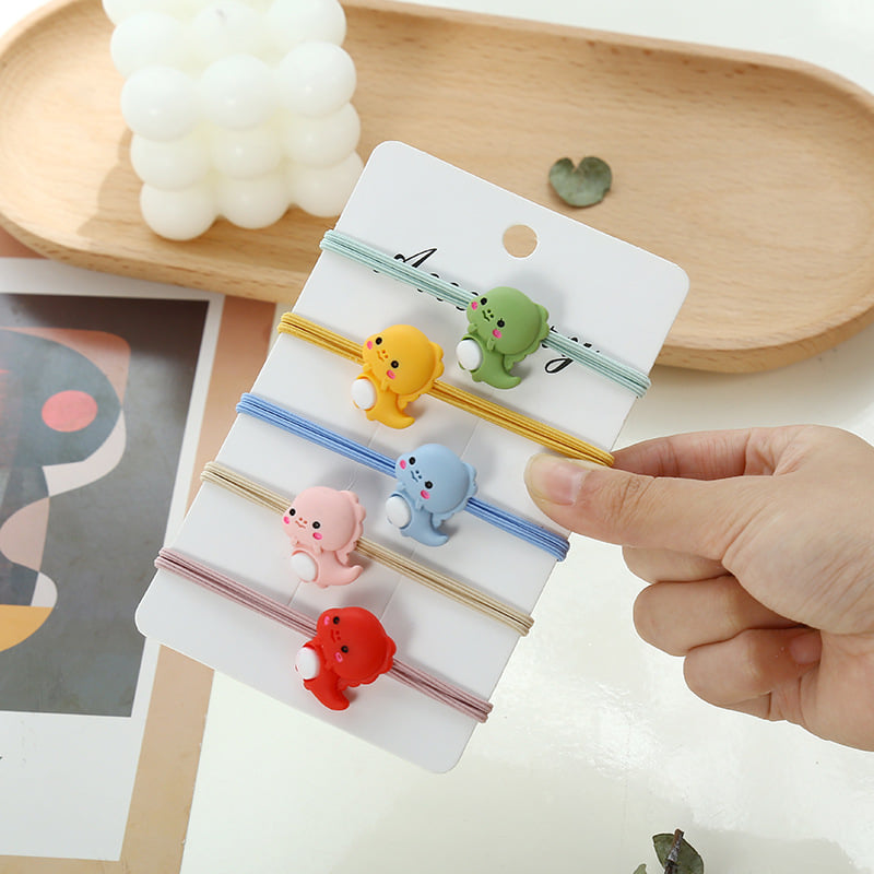 Set 5 dây cột tóc cho bé nhiều kiểu dáng