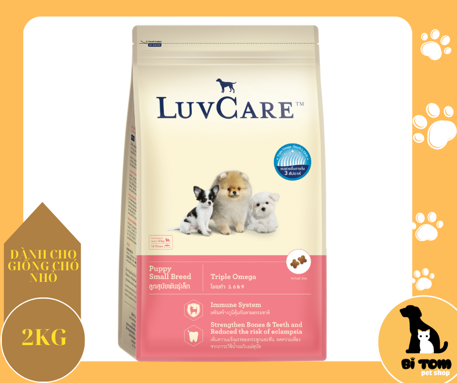 Thức ăn dành cho chó con Luv CarePuppy Small Breed (giống chó nhỏ)
