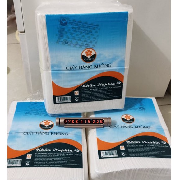 GIẤY ĂN NAPKIN HÀNG KHÔNG LOẠI 1KG