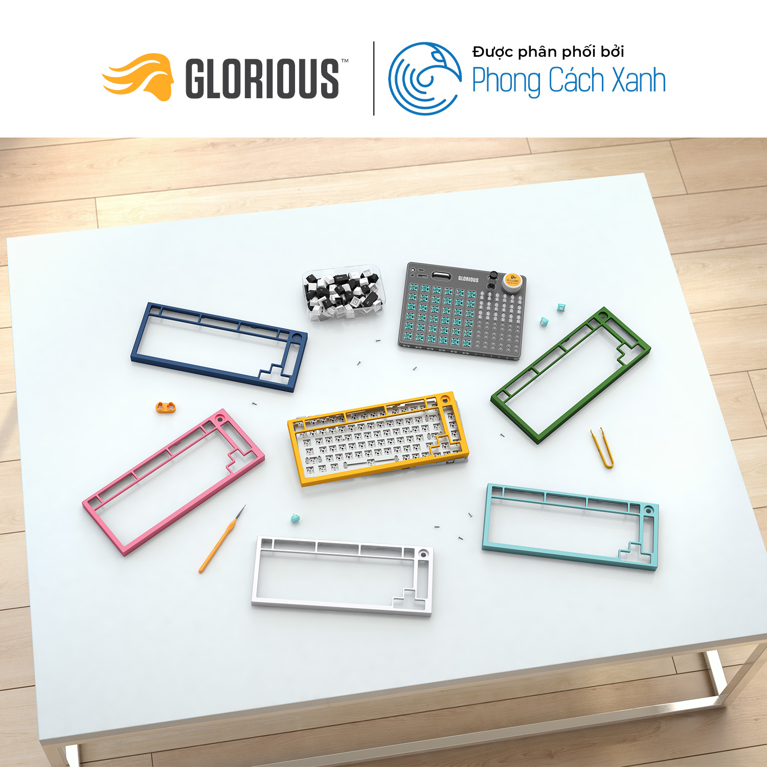 Khung trên thay thế cho Glorious GMMK PRO Top Frame