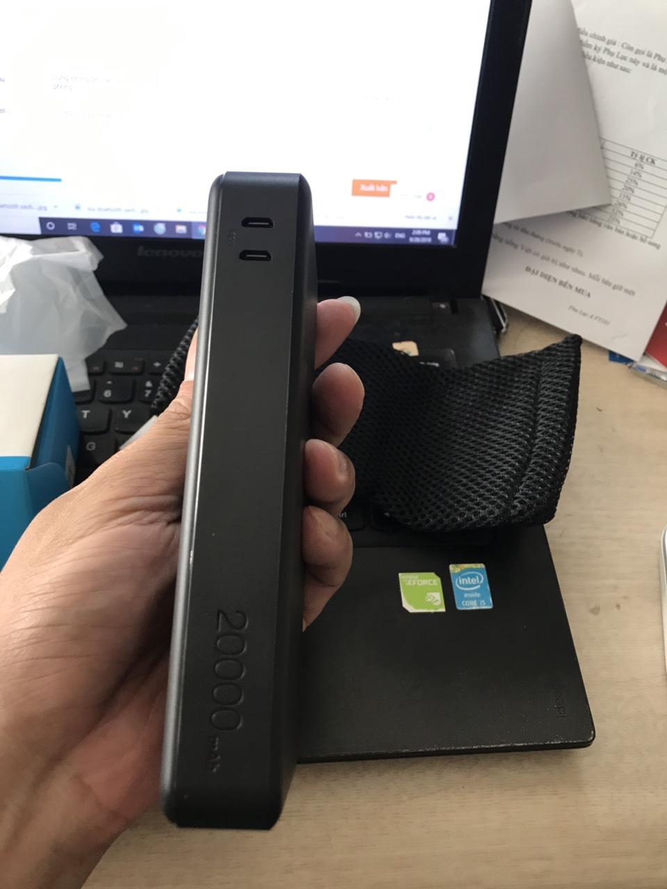 Pin sạc dự phòng Anker PowerCore Elite 20000mAh A1273611