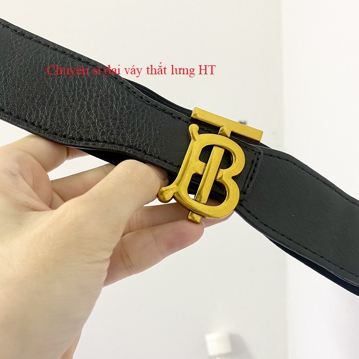 Đai váy belt mặt đồng 3.5cm K48