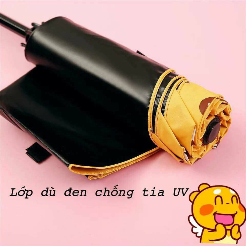 Ô Gấu cute - Dù Gấp Gọn Đường Kính 91cm