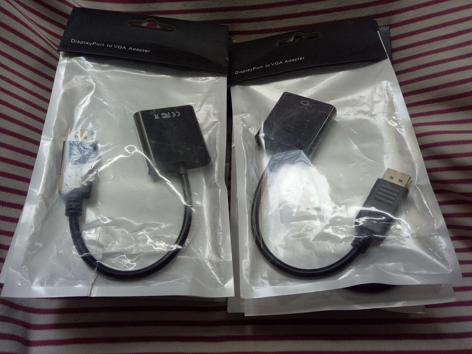 Cáp Chuyển đổi cổng Displayport ra cổng VGA