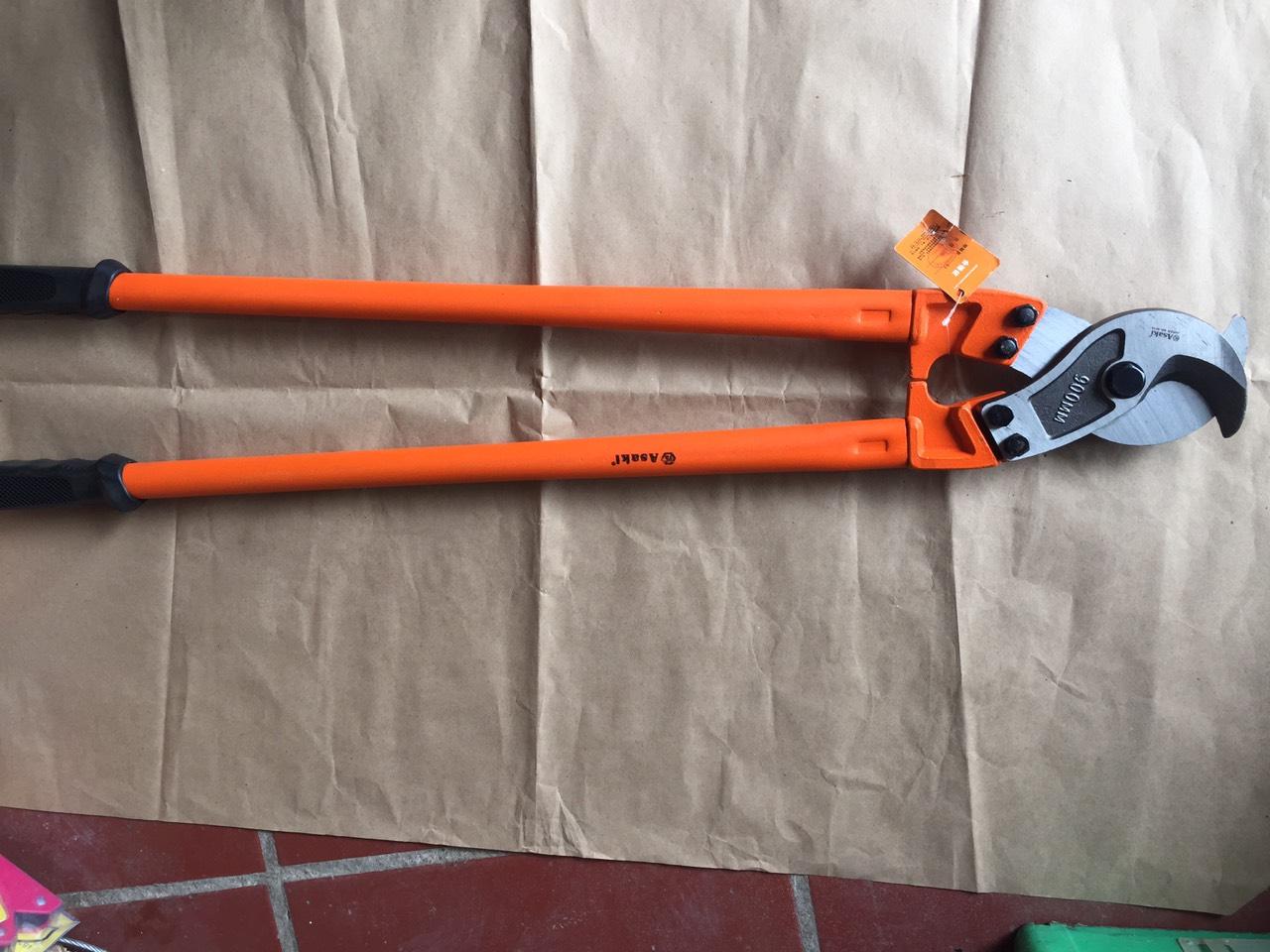 Kìm cắt cáp 900mm Asaki, kìm cắt cộng lực cắt cáp dành cho thợ xây lắp, kìm cắt đa năng