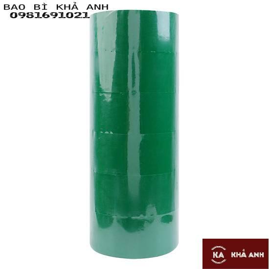 Băng keo màu xanh lá - tươi xanh - 1 cây 6 cuộn