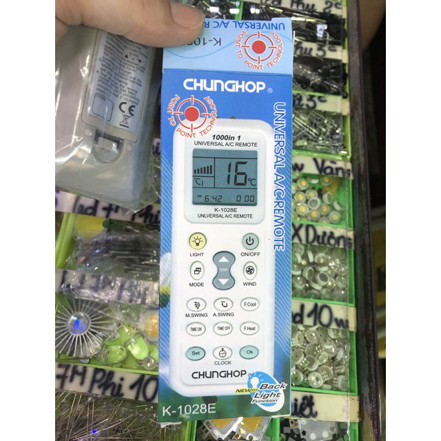 HOT-Khiển điều hoà đa năng K -1028E