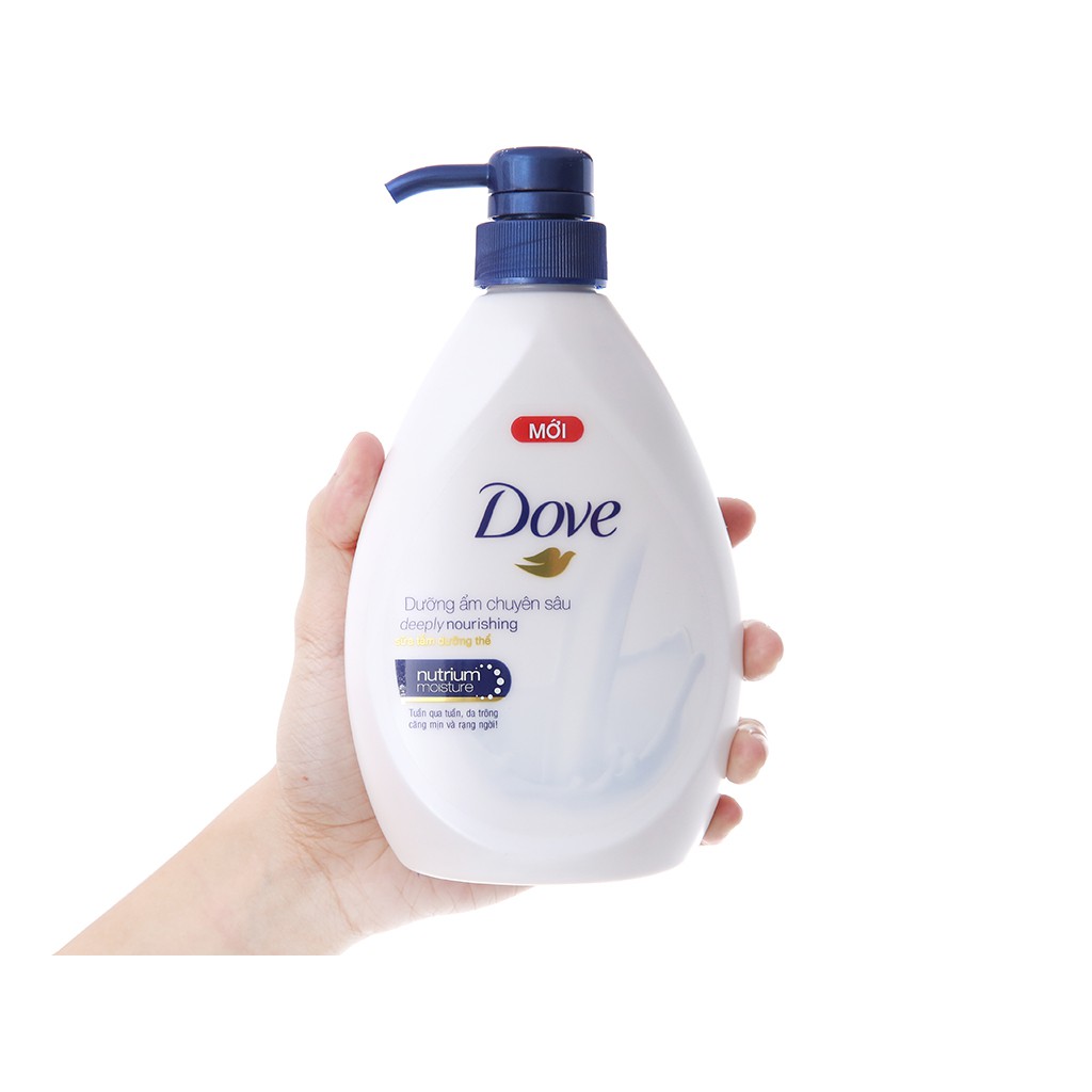 Sữa tắm dưỡng thể Dove dưỡng ẩm chuyên sâu