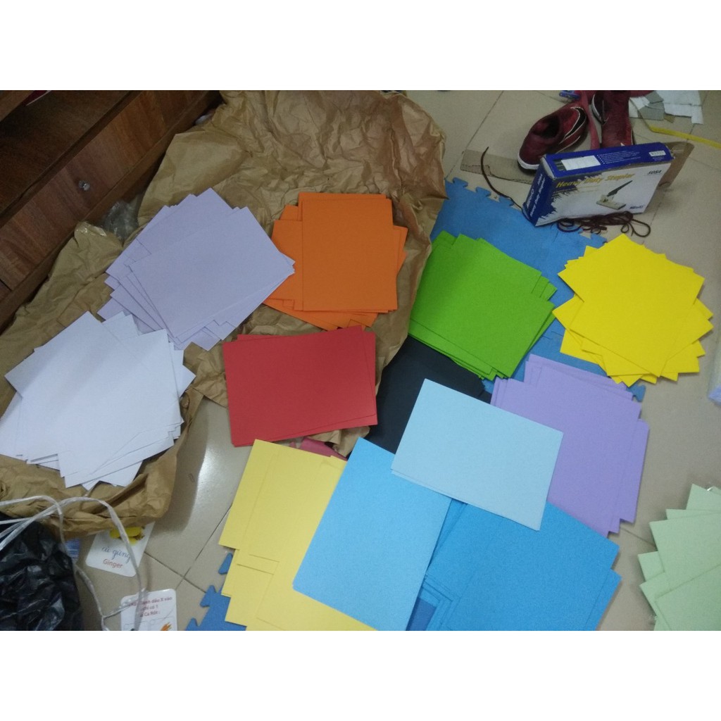 Giấy Màu Photo 80Gsm A3 25 Màu(Có Bảng Màu Cho Những Khách Muốn Đặt Hàng)