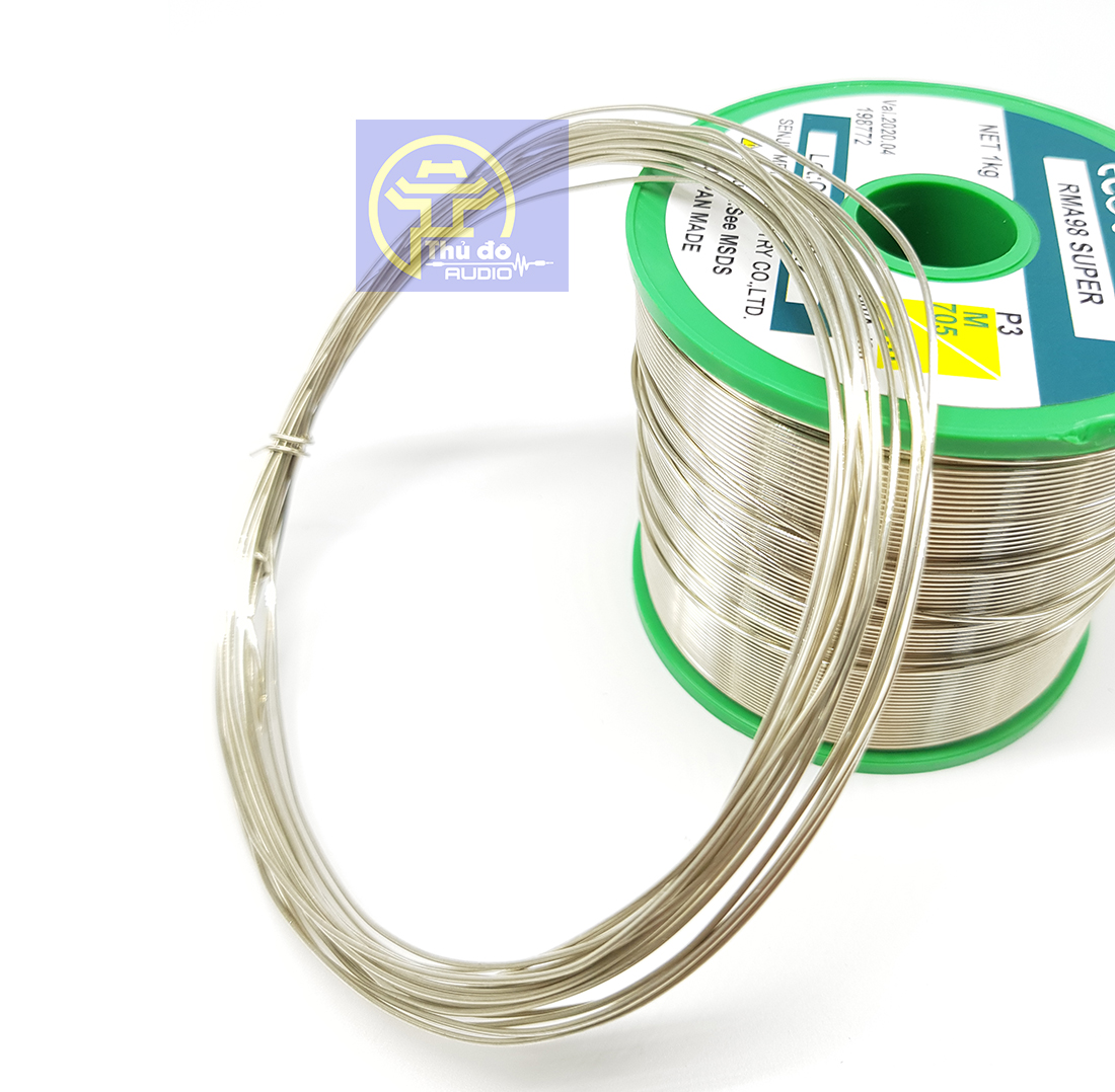 10 Mét Thiếc hàn không Chì SENJU Nhật Bản chứa Thiếc-Bạc-Đồng lẻ theo mét