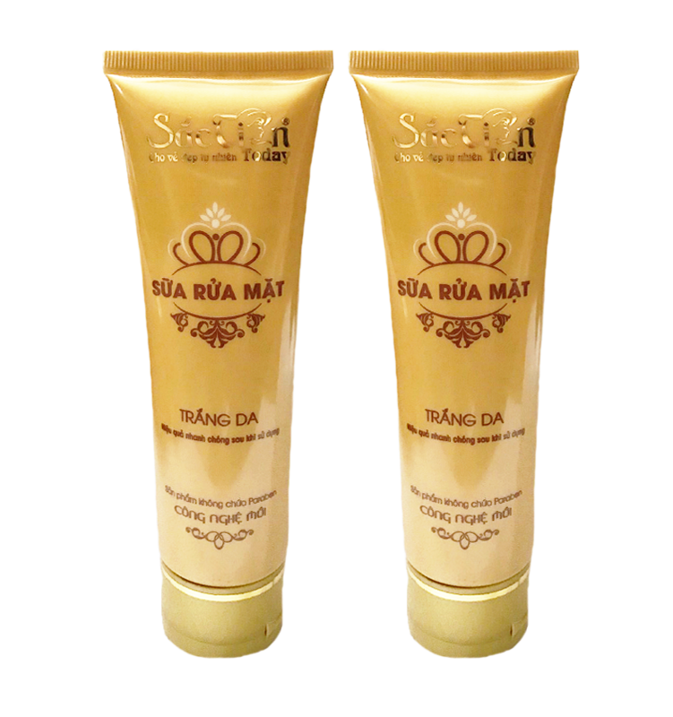Combo  2 Sữa Rửa Mặt Trắng Da Sắc Tiên Today 100ml/tuýp