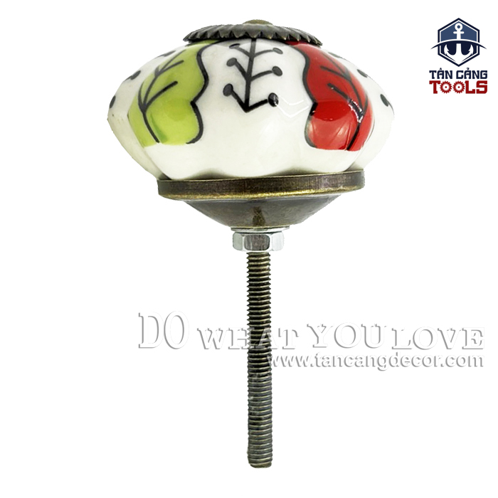 Tay Nắm Sứ Cổ Điển 18 – KT : 4.2cm
