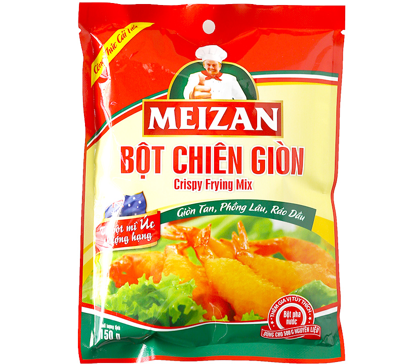 Bịch bột chiên giòn 150gr Meizan