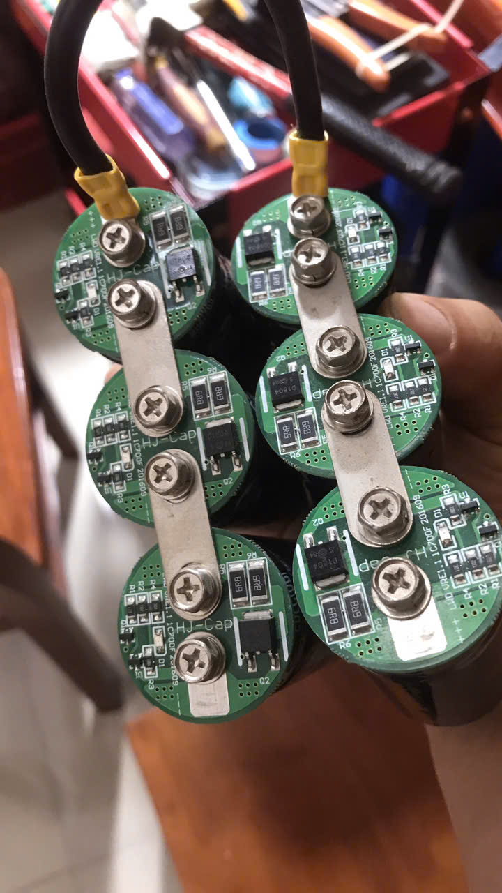 Siêu Tụ 16V 16F, 83F, 100F, 166F, 230F, 500F
