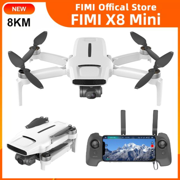 Flycam Xiaomi Fimi X8 Mini 249g Camera 4K tầm xa bay 8Km - Chính Hãng Bảo Hành 12 Tháng
