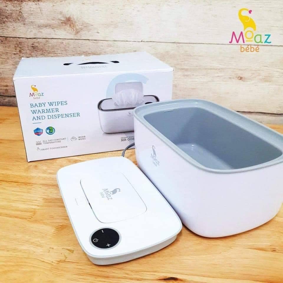Thiết bị làm nóng khăn ướt moaz bébé mb-008 máy làm nóng giấy ướt