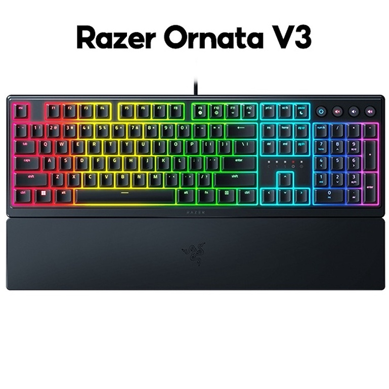 Bàn Phím Chơi Game Razer Ornata V3-Low Profile Gaming Keyboard/ RZ03-04460100-R3M1 - Hàng Chính Hãng