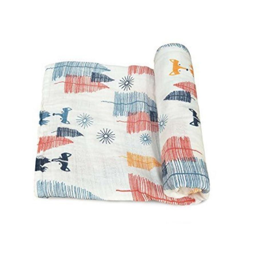Khăn cuốn  sợi tre organic cotton muslin cao cấp