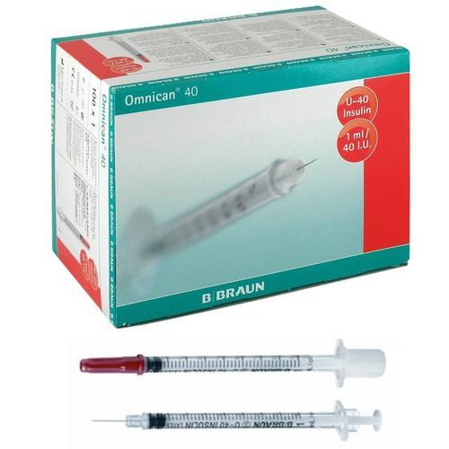 Bơm kim tiểu đường omican u100 bbraun