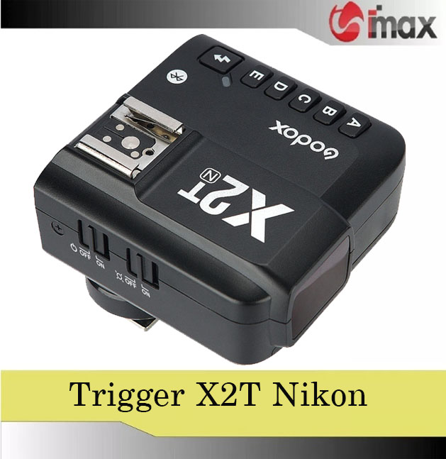 Điều khiển đèn godox x2t-n-ttl 2.4g wireless flash trigger cho nikon