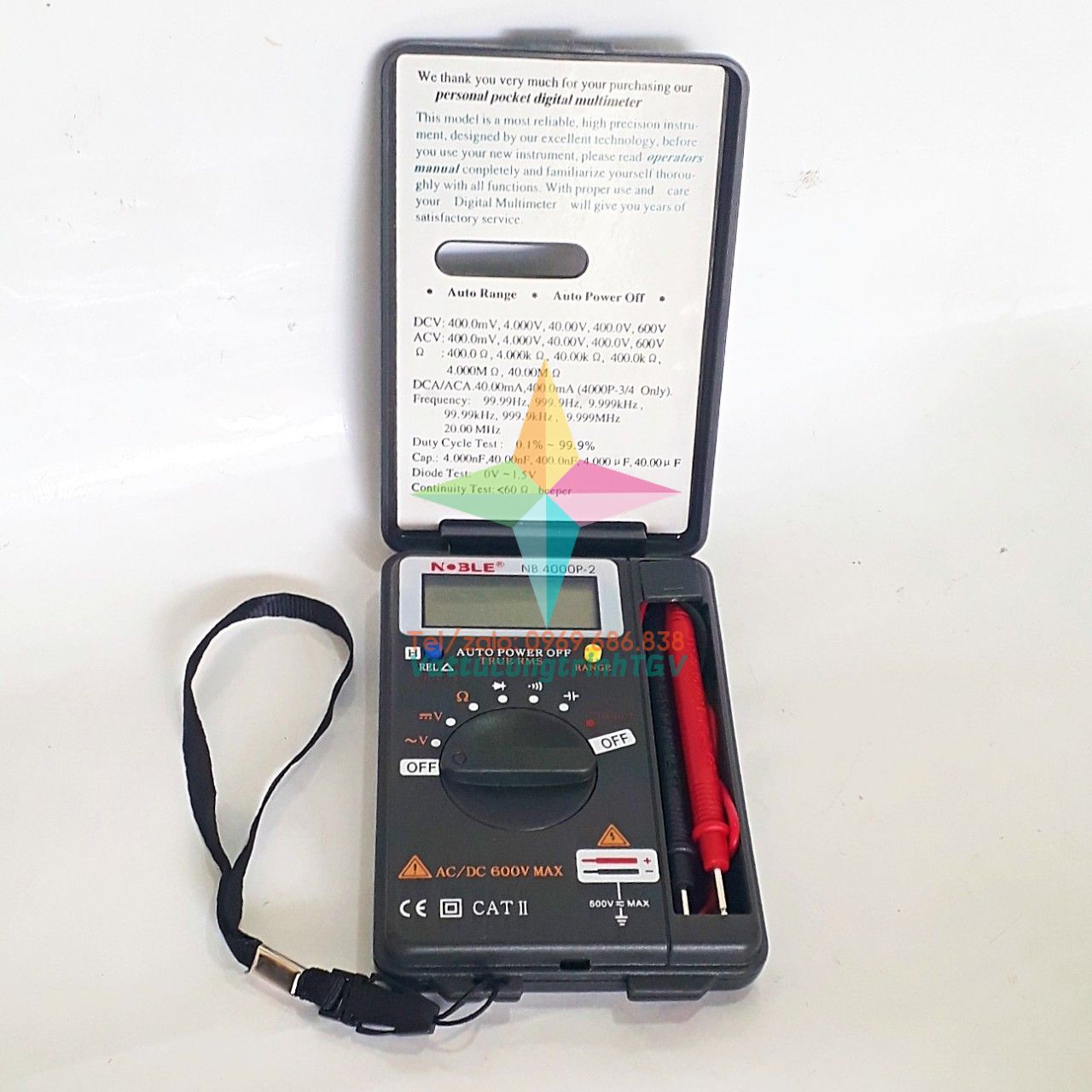 Đồng hồ vạn năng bỏ túi NB-4000P2 Noble