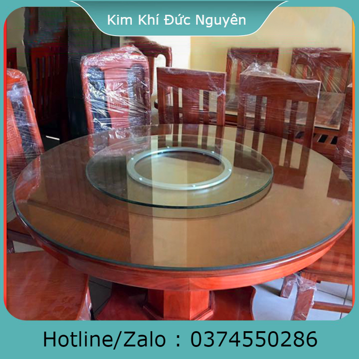 Mâm xoay tròn kiểu 1 - bộ phụ kiện mâm xoay bàn tròn - 1 cái kimkhihanoi