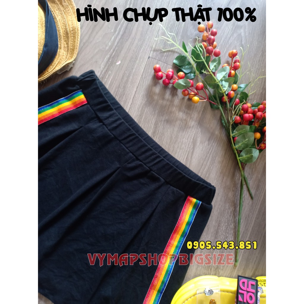 🔴váy quần bigsize cầu vồng 65-97kg🔴