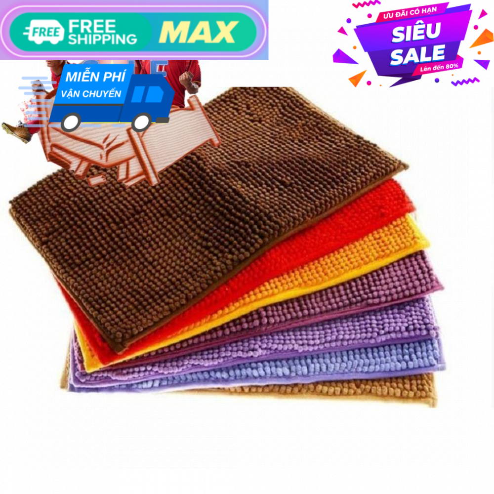 combo 3 thảm chùi chân san hô siêu thấm