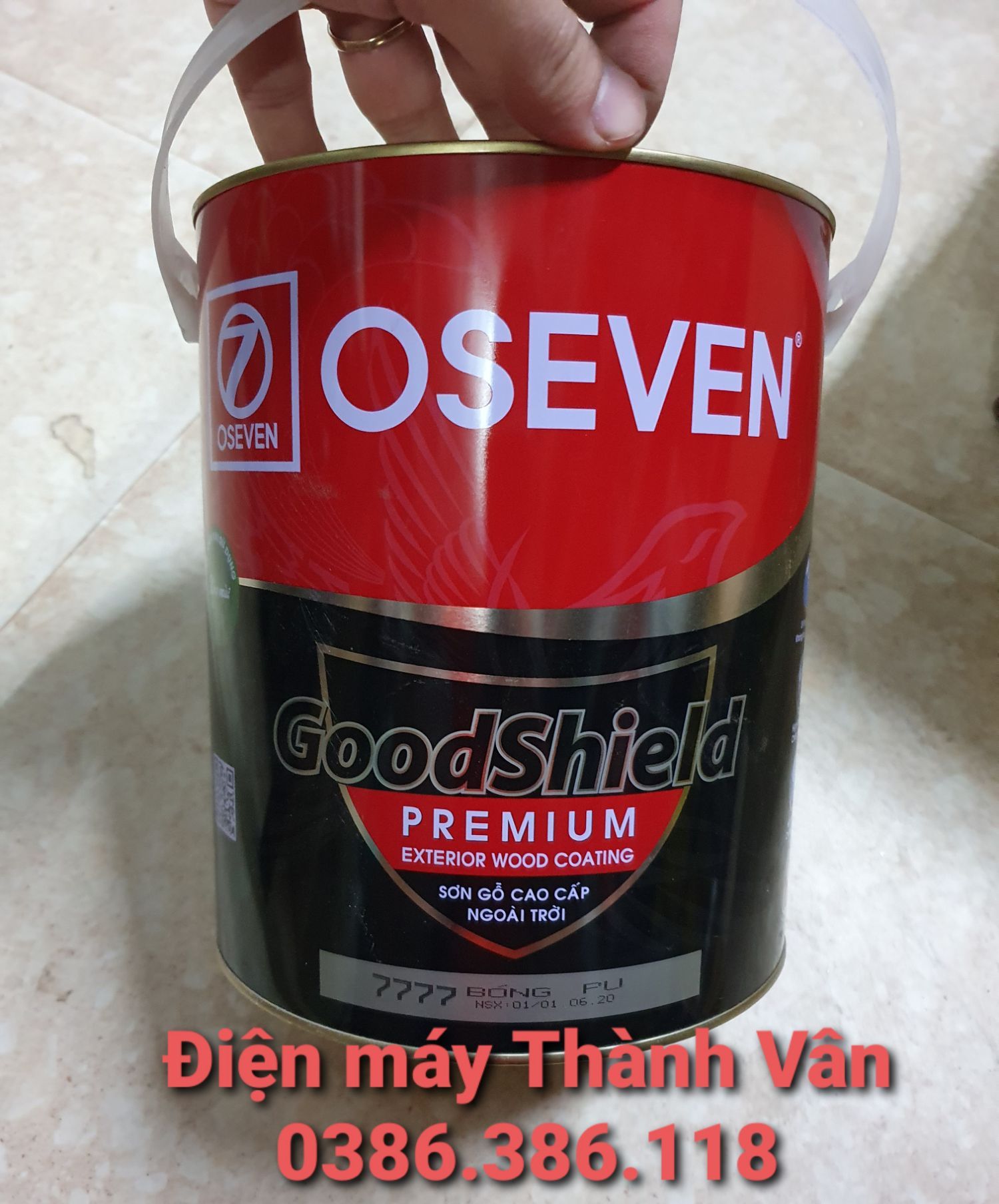 Bóng ngoài trời 7777 O7 hộp 4kg