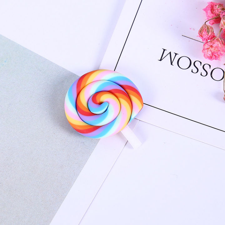 Combo 2 Charm Slime Squishy Kẹo cầu vòng