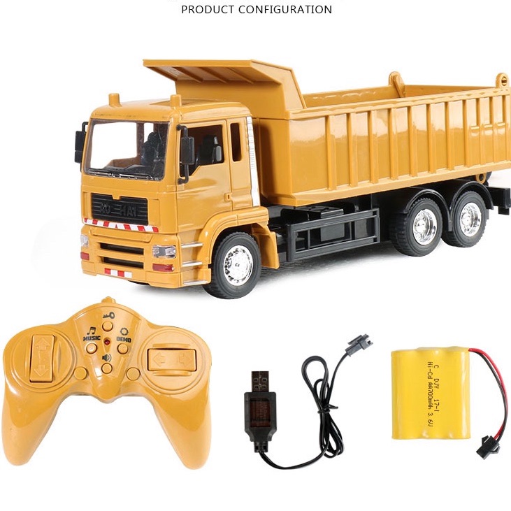 [HCM]Xe Ben điều khiển 2.4g 8 kênh