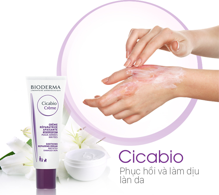 Bioderma kem dưỡng tím phục hồi da 100ml