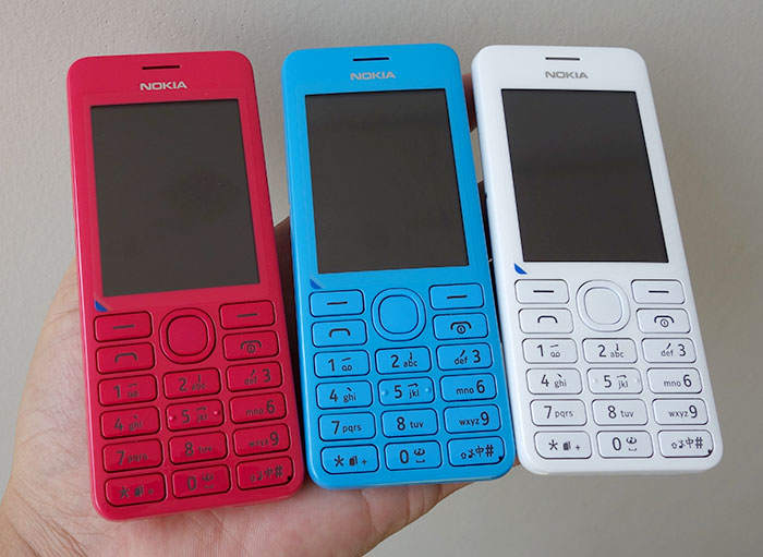Vỏ phím Nokia 206