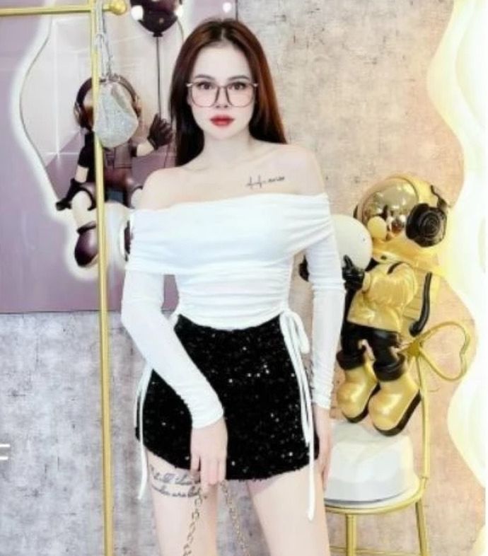 Áo thun nữ rút eo siêu sang.