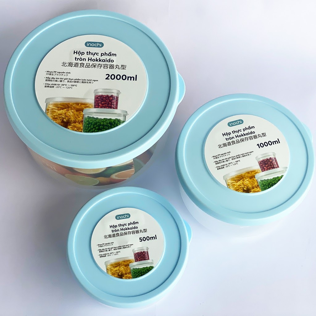 [Hàng tặng không bán - HB Gift] Combo 2 hộp đựng thực phẩm (Giao mẫu ngẫu nhiên)
